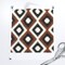 Tribal Brown Black White Neutral Home Decor Rust Southwest Boho Aztec Custom Removable Wallpaper by Spoonflower Peel & Stick Wallpaper 2FT Wide